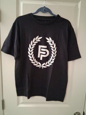 Flint Park Men's Logo Graphic T-Shirt NWT SZ M Black
